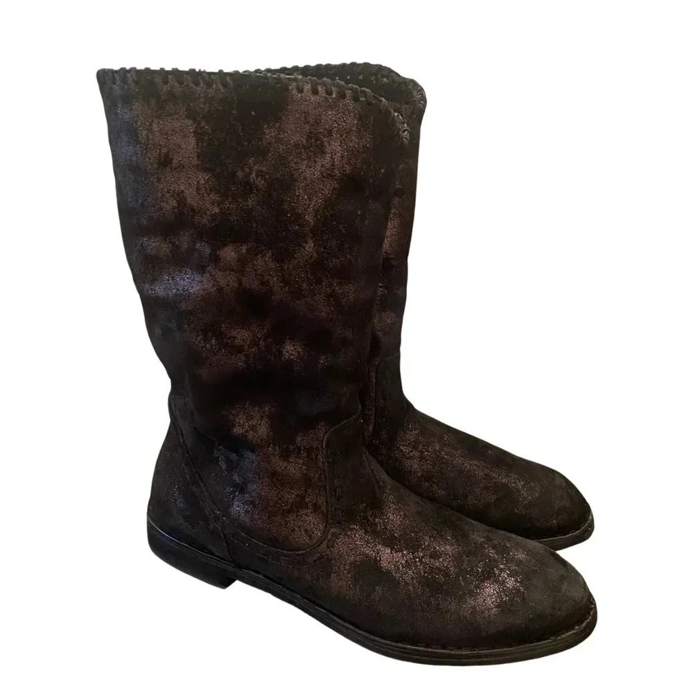 Trask Audra Shearling Boots